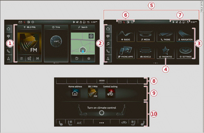 Fig. 13 MMI: upper/lower display