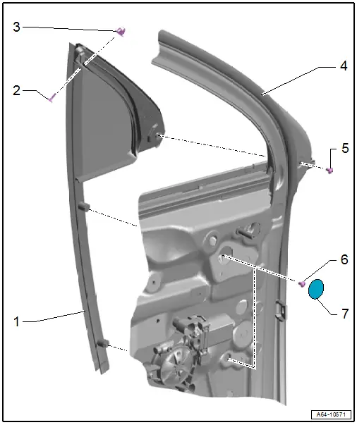 Fixed Front Door Window